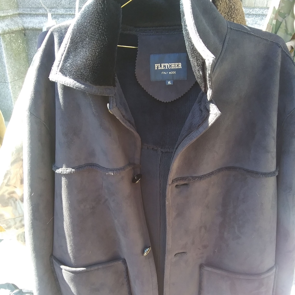 Fletcher Men's Coat Made In Italy.